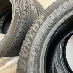ノーマルタイヤ　2025年製　225/60R18 ダンロップ 4本セット SUV ハリアー RAV4の画像