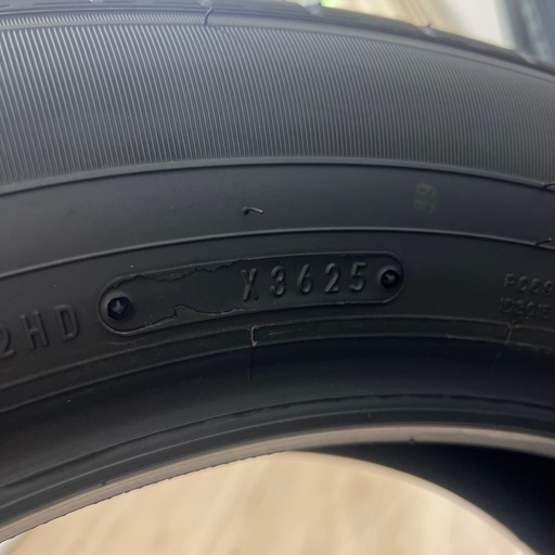ノーマルタイヤ　2025年製　225/60R18 ダンロップ 4本セット SUV ハリアー RAV4