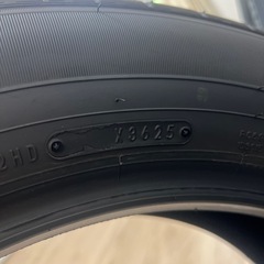 ノーマルタイヤ　2025年製　225/60R18 ダンロップ 4本セット SUV ハリアー RAV4の画像
