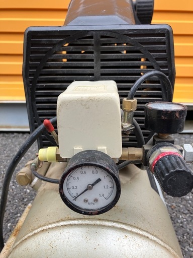 EARTH MAN エアコンプレッサー AC-250G ホース、ガン付き_3