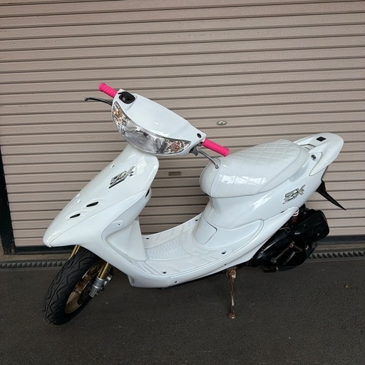 HONDA dio AF34 AF35ライブディオ ZX カスタムホワイト ( はー) 香久山