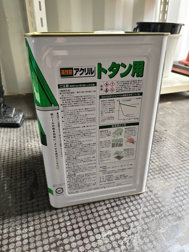 サンデーペイント アクリル トタン用 
黒　14リットル(10缶 )　
