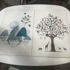 絵画5点セットの画像