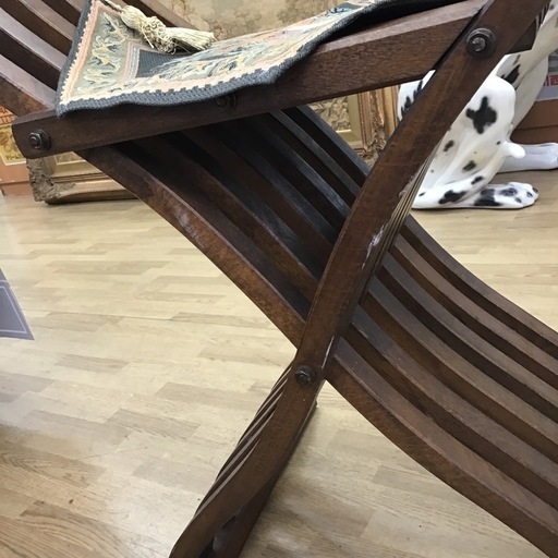 【ドリーム川西店ご来店限定】　⭐︎ジモティー見たよ♪割引⭐︎サヴォナローラチェア　イタリア製　アンティーク／クリーニン
グ済み【995