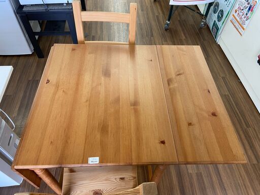 【JG守口店】★ジモティ割引★　ダイニングセット　IKEA　インガートルプ　幅78（94)cm 奥行65cm 高さ73cm