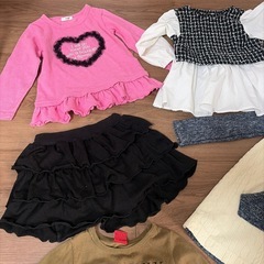 女の子 100 ブランド　まとめ売りの画像