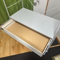 無印　スチール　ユニットシェルフ　ホワイト　GW限定値下げ中の画像