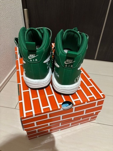Off-White × Nike Air Force 1 Mid SP LTHR