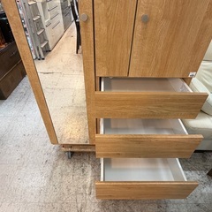 【愛品館 江戸川店】NITORI マルチタンス ワードローブ クエス100（ニトリ）の画像