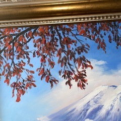 富士の額絵(未使用）の画像
