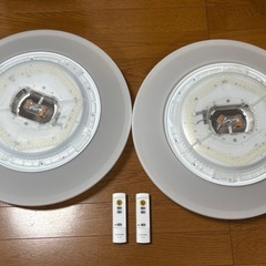 LEDシーリングライト2個セット　アイリスオーヤマCEA-2006Dの画像