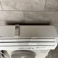 美品　 Panasonic エアコン  2.2kw（暖房6～7畳／冷房6～9畳用） CS-J227C の画像