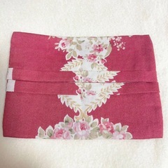 ハンドメイド ポケットティッシュケース 薔薇 メルヘン アンティークの画像