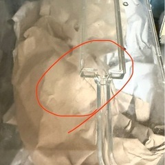 【中古】GEX グラステリア300 30cm水槽 フタ付き 使用期間短め フタにヒビありの画像