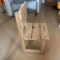 ｟4/30〜5/2午前中までにお取引可能な方｠ウッドチェア kumimoku くみもくの画像