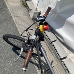 【Takeda】クロスバイク シルバー 28インチ　の画像