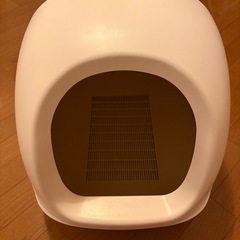 猫　デオトイレ システムトイレ フードカバー付き 蓋付き 美品の画像