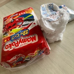 未使用オムツ54枚+11枚+3枚　マミーポコパンツ　トミカ　ビッグ　　　　の画像