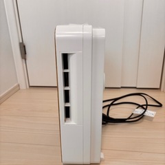 セラミックファンヒーター　人感センサー搭載　木目の画像