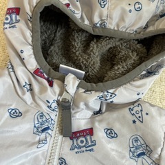 トイストーリー　裏ボアパーカー　90の画像