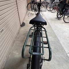 【決まりました】27.5インチ カーキ シティサイクル／保証付き（2028年7月まで）の画像