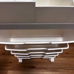 マガジンラック　5段　スリム　キャスター付き③の画像