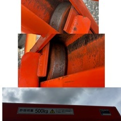 ハンドフォークリフト 500kg フォーク長さ900mm  油圧式 台車 ハンドリフトの画像