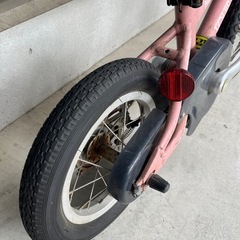 子供用自転車 12インチ ルイガノ LGS-J12 補助輪付き 泥除け付き 練習用 の画像