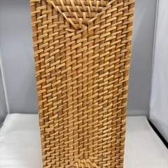 無印良品　ラタン　マガジンラック　廃盤の画像