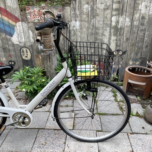 【6015】シティ26インチ  前タイヤ新品　7,200円（防犯・税込）