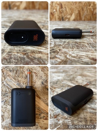 C(034071) ワイヤレスマイク 2本セット レシーバー1個 バッテリー内蔵 ジェービーエル JBL PartyBox Wirel
