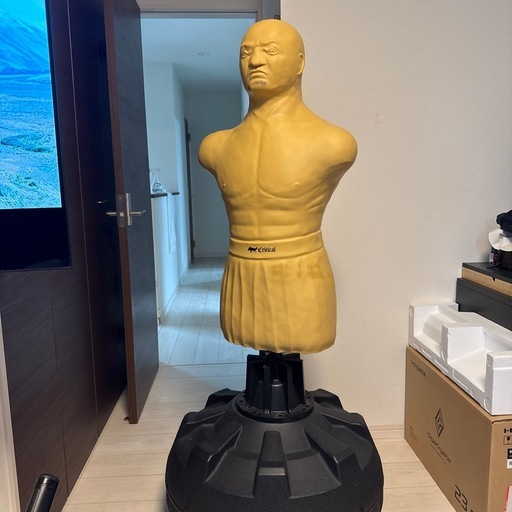 人形サンドバッグ　
