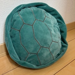わんちゃんの亀の甲羅の画像