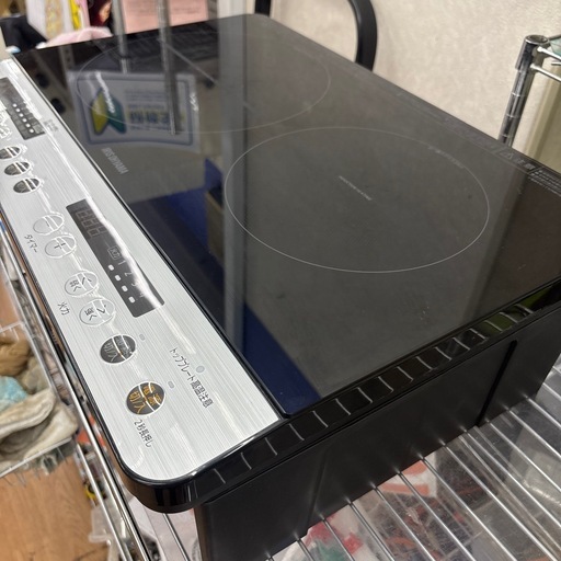 ☆ドリーム荒牧店☆ジモティー割引有☆【クリーニング済み】アイリスオーヤマ/IHクッキングヒーター/IHK-W12SP-B/2021年製