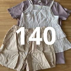 【5/15受付終了】Bee 半袖 短パン　5点セット 半袖Tシャツ　140の画像