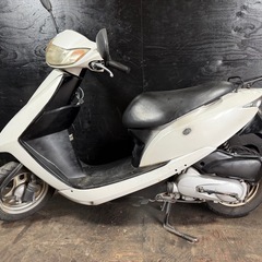 ★支払総額4.0万円★関東圏内即日配送可能！ 全車走行テスト済み！ ホンダ 62ディオ 白 AF62 人気の62ディオ！ 4スト、集中キー！ バッテリー新品！ ちょっとした足に♪の画像