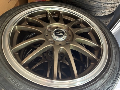 値下げしました！165/55R15 　BADX S-HOLD LAGUNA   4本