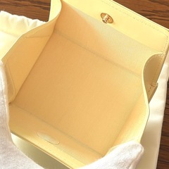 【未使用品】AETHER エーテル ジプソフィア 三つ折り財布 押し花 かすみ草の画像