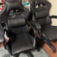 配送相談可　残り1脚　オフィスチェア　ゲーミングチェアの画像