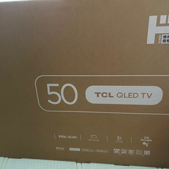  新品未開封　50型4Kスマート液晶テレビの画像