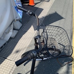 OFEEL シティサイクル（ママチャリ自転車） シティサイクル（軽快車）28インチ カゴ付き ブラックの画像