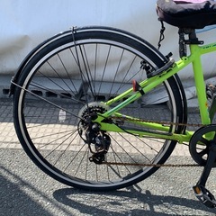 ブリヂストンサイクル クロスバイク 自転車　TB1（ティービーワン）27インチ グリーン 緑の画像