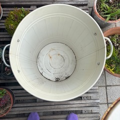北欧レトロ ヨーロッパ 鉄製 アイアン ゴミ箱 ダストボックスの画像