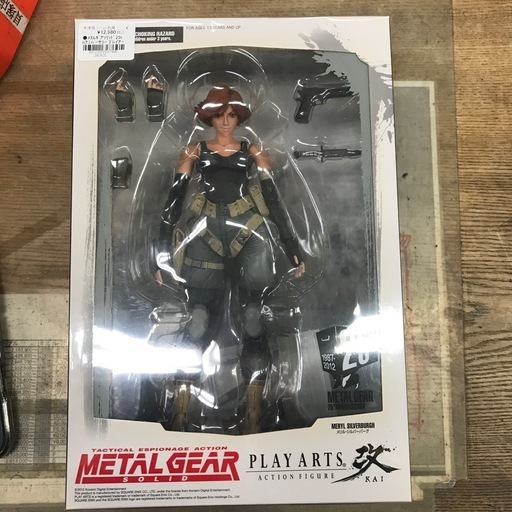 ジャングルジャングル貝塚店　メタルギアソリッド　メリル　フィギュア　プレイアーツ改　25th アニバーサリー　貝塚市　泉佐野市　泉南市