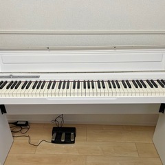 KORG コルグ 電子ピアノ LP180 88鍵 ホワイト　ペダルが付属の画像