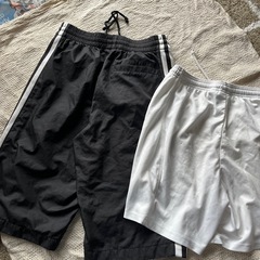 adidas スポーツパンツ 2枚セットの画像