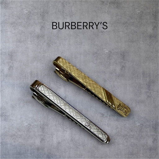 【2個SET】Burberry バーバリー ネクタイ ピン タイピン 騎士