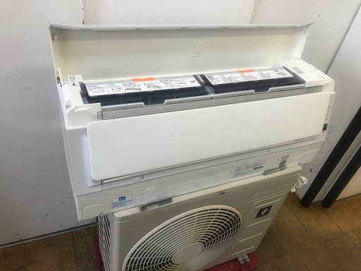 ★K148★SHARP製★2019年製冷暖房兼用エアコン6畳用100V★3カ月間保証付き★取付手配可能