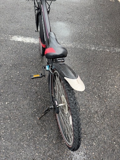 中古自転車１２６０　前後タイヤ新品！　２４インチ　ギヤなし　オートライト サカモトテクノ フリット 24インチ ギアなし オートライト付き