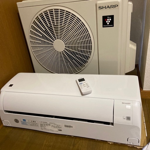 25年型　SHARP エアコン  6畳